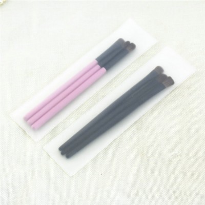 Three pony hair eye brushes Horsehair makeup brush Beauty makeup tools